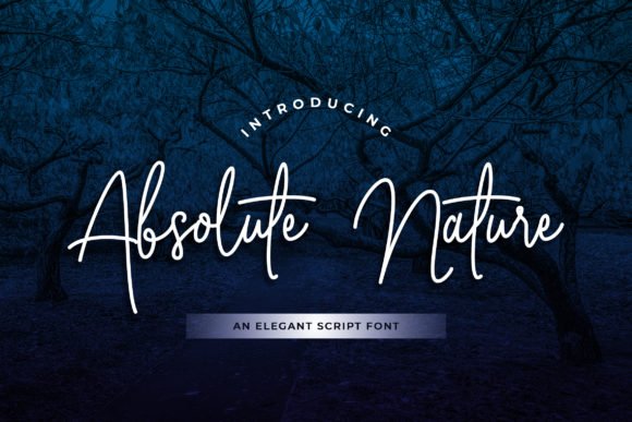 Absolute Nature Font - Featured Image