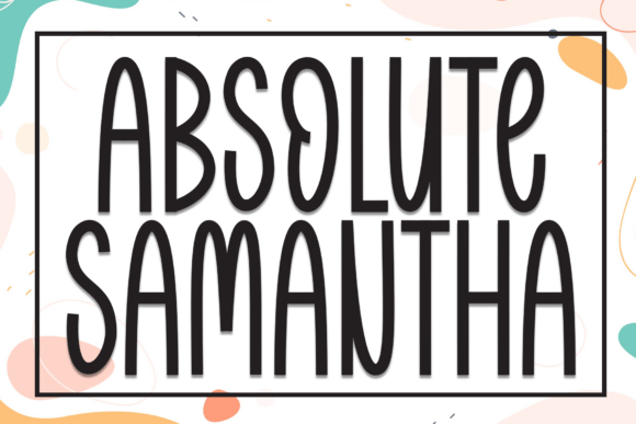 Absolute Samantha Font - Featured Image