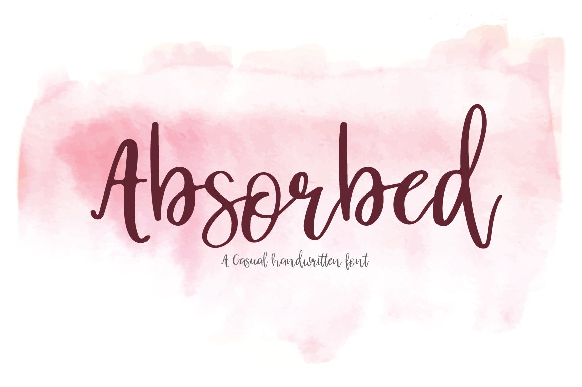 Absorbed Font - Featured Image