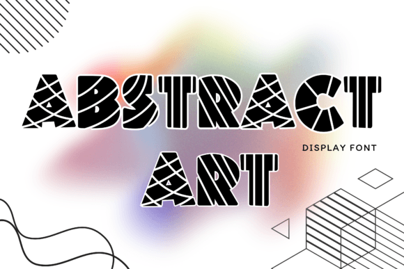 Abstract Art Font - Featured Image