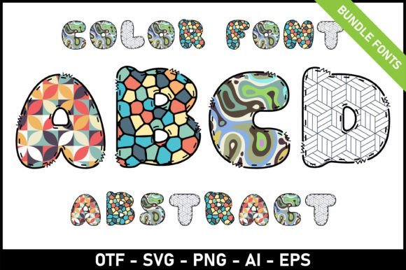 Abstract Bundle Font - Featured Image