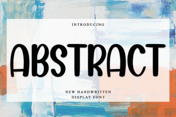 Abstract Font - Featured Image