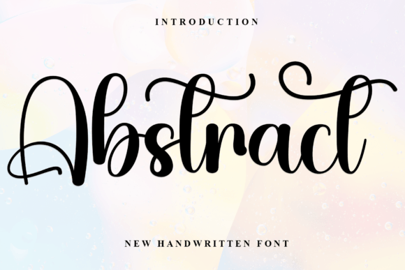 Abstract Font - Featured Image