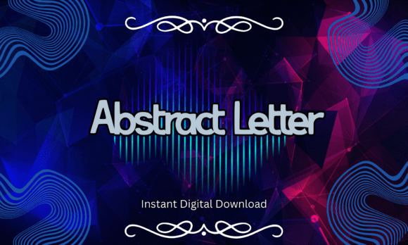 Abstract Letter Font - Featured Image
