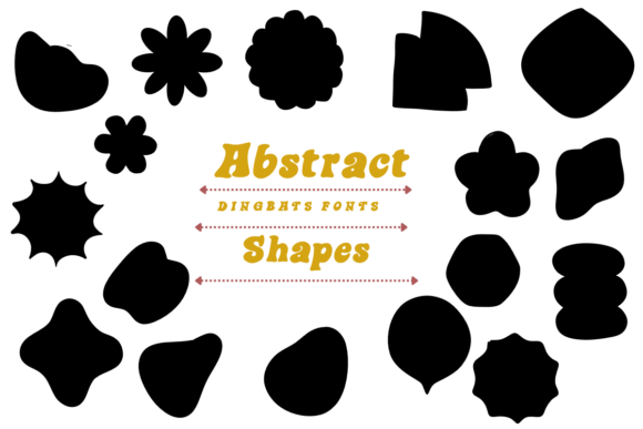 Abstract Shapes Font - Featured Image
