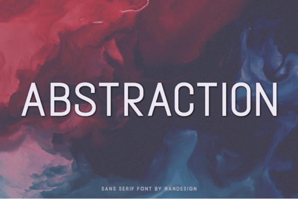 Abstraction Font - Featured Image