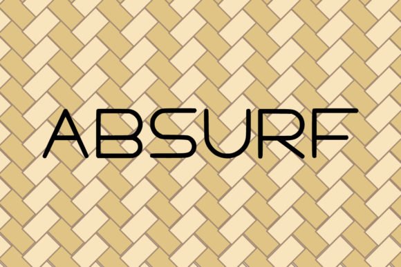 Absurf Font - Featured Image