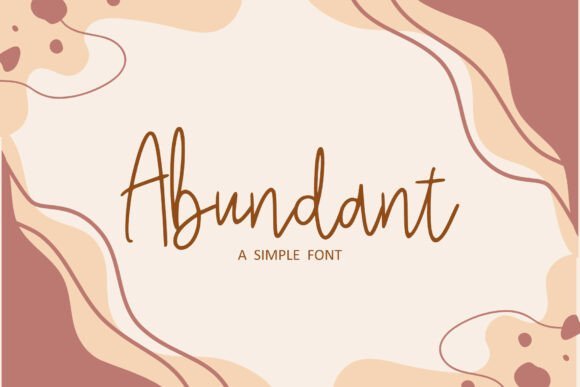 Abundant Font - Featured Image
