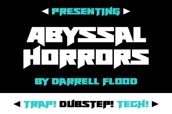 Abyssal Horrors Font - Featured Image