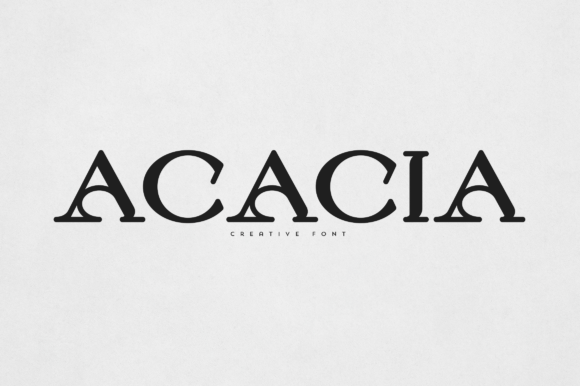 Acacia Font - Featured Image