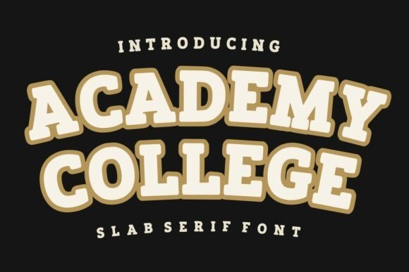 Academy College Font - Featured Image