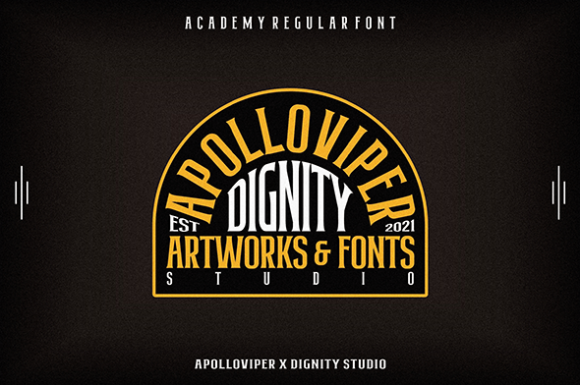 Academy Font - Featured Image