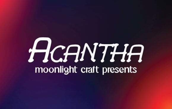 Acantha Font - Featured Image