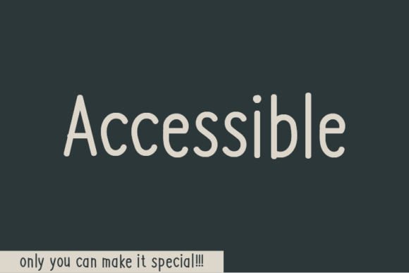 Accessible Font - Featured Image