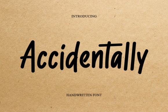 Accidentally Font - Featured Image