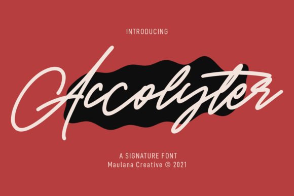 Accolyter Font - Featured Image