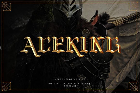 Aceking Font - Featured Image