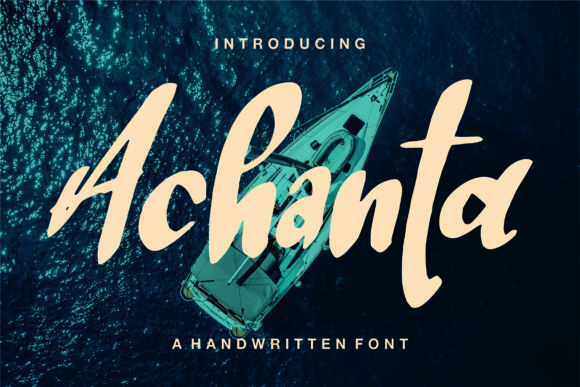 Achanta Font - Featured Image