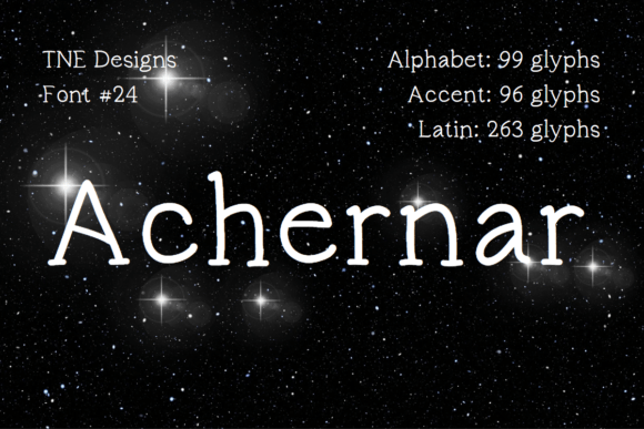 Achernar Font - Featured Image