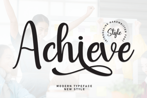 Achieve Font - Featured Image