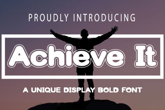 Achieve It Font - Featured Image