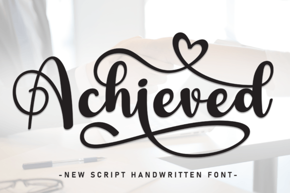 Achieved Font - Featured Image
