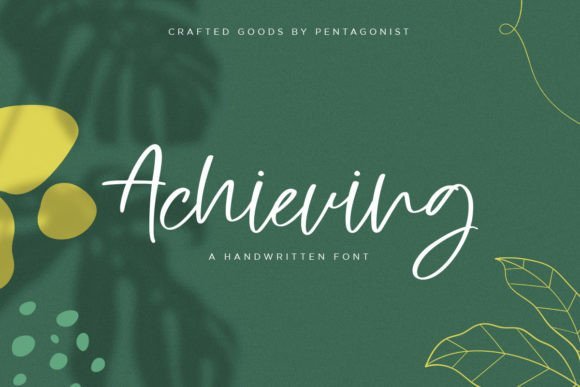 Achieving Font - Featured Image