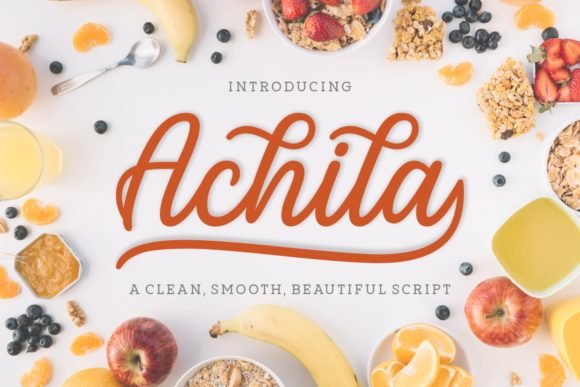 Achila Font - Featured Image