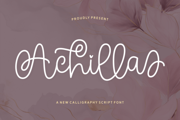 Achilla Font - Featured Image