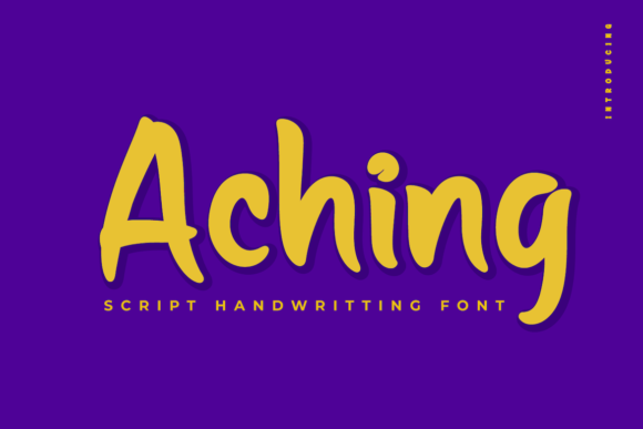 Aching Font - Featured Image