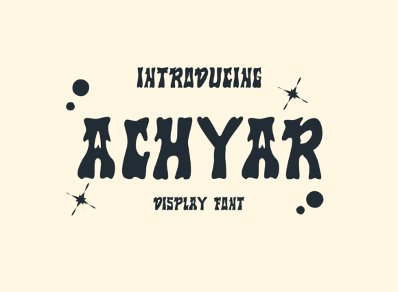 Achyar Font - Featured Image