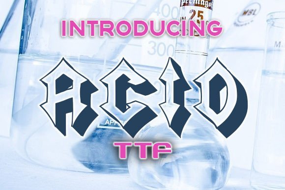Acid Font - Featured Image