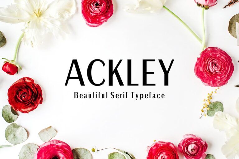 Ackley Font - Featured Image