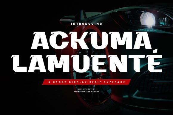 Ackuma Lamuenté Font - Featured Image