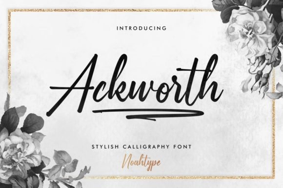 Ackworth Font - Featured Image