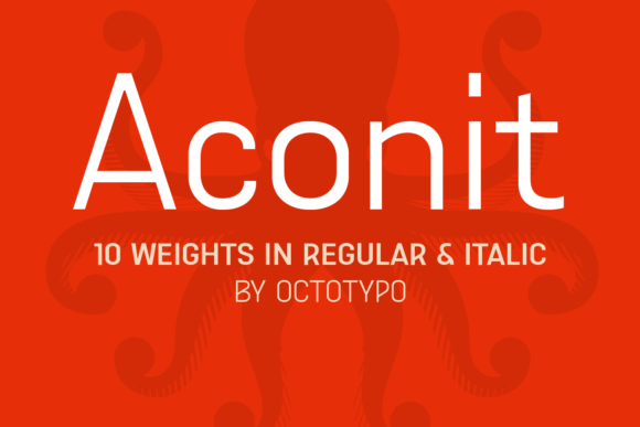 Aconit Font - Featured Image