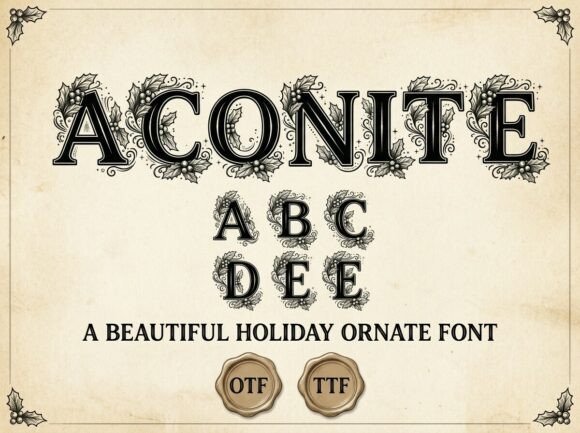 Aconite Font - Featured Image