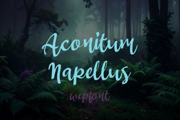 Aconitum Napellus Font - Featured Image