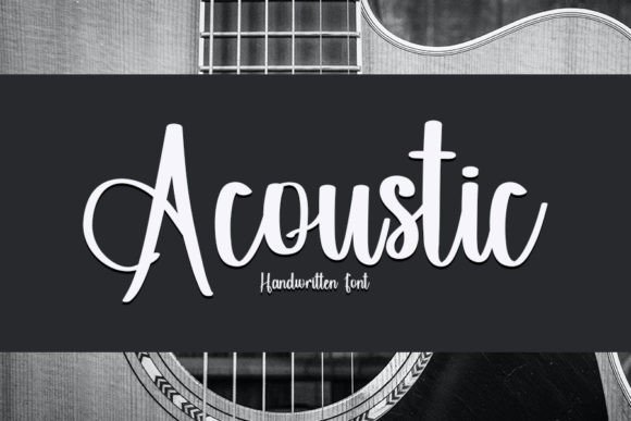 Acoustic Font - Featured Image