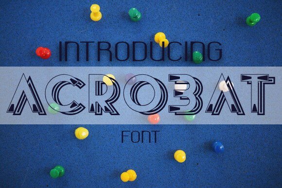 Acrobat Font - Featured Image