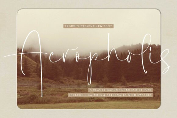 Acropholis Font - Featured Image