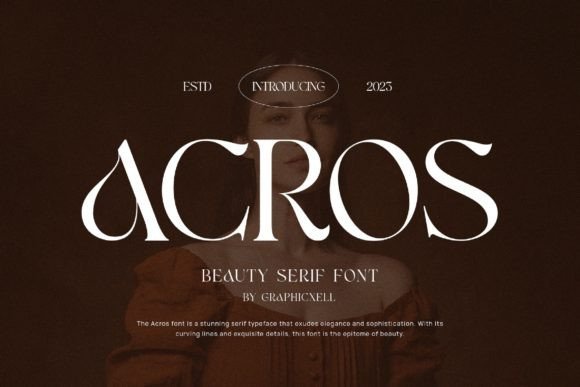 Acros Font - Featured Image