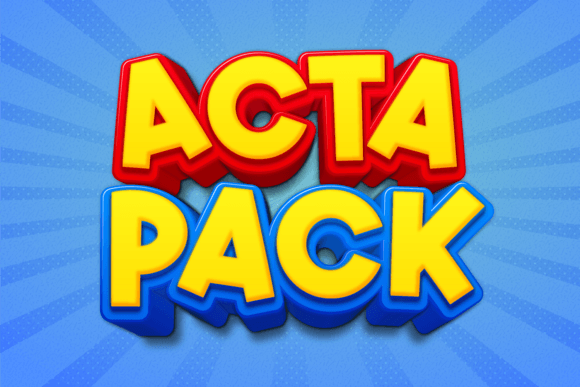 Acta Pack Font - Featured Image