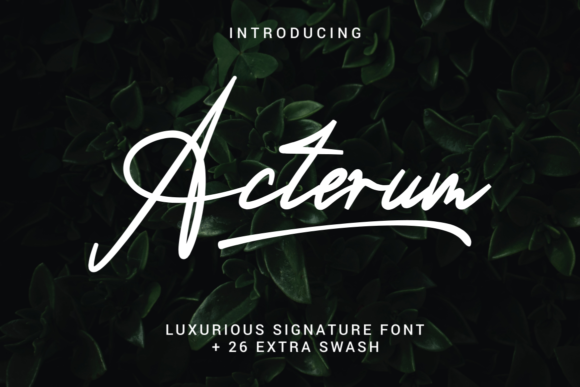 Acterum Font - Featured Image