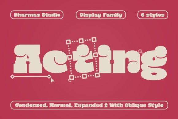 Acting Font - Featured Image