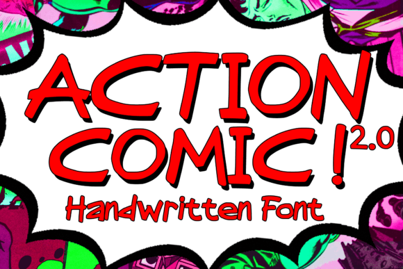 Action Comic 2.0 Font - Featured Image