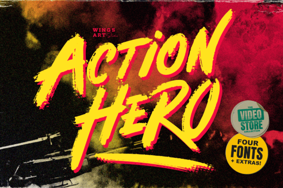 Action Hero Font - Featured Image