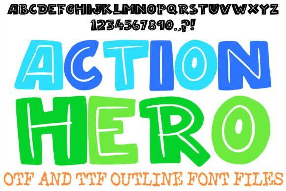 Action Hero Font - Featured Image