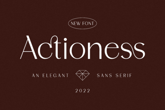Actioness Font - Featured Image