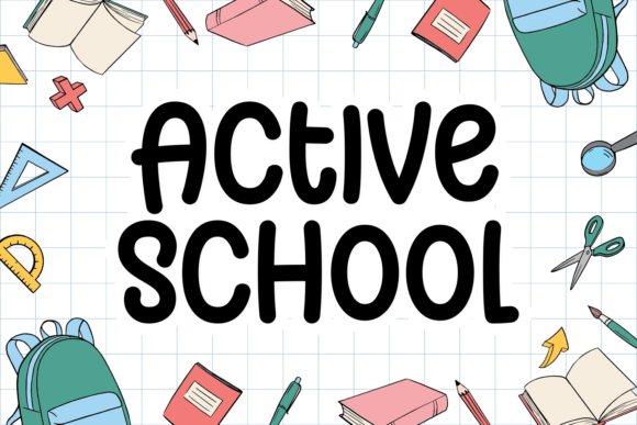 Active School Font - Featured Image